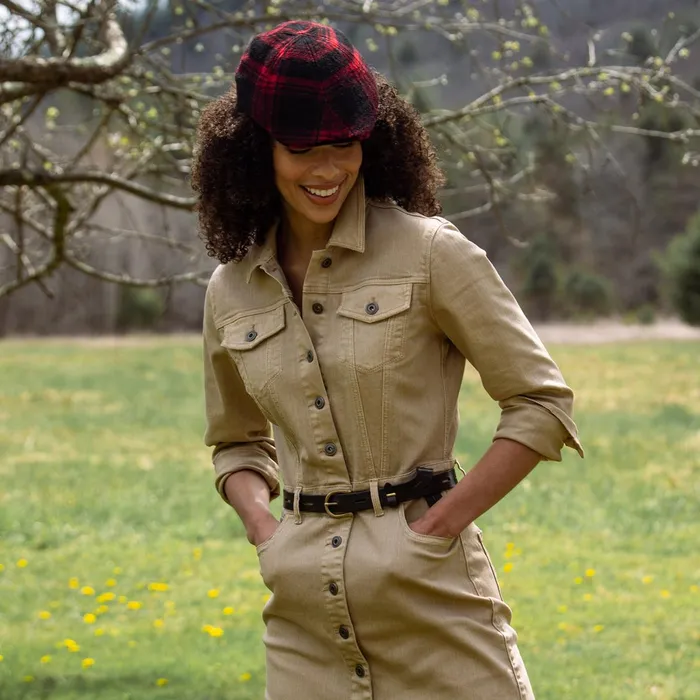 Stetson Shirt Dresses Women Workwear Inspired Shirt Dress Tan