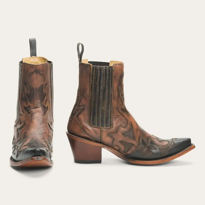 Stetson Shorties Women Cici Boots Brown