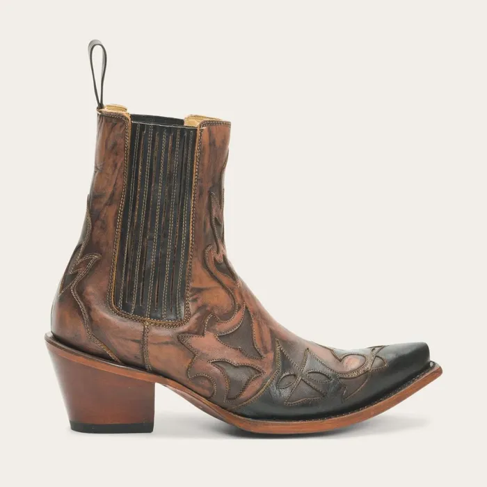 Stetson Shorties Women Cici Boots Brown