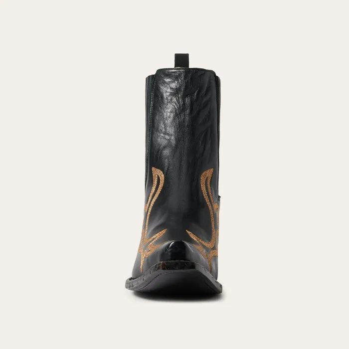 Stetson Shorties Women Greta Boots Black