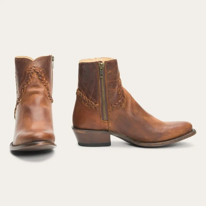 Stetson Shorties Women Pixie Boots Brown