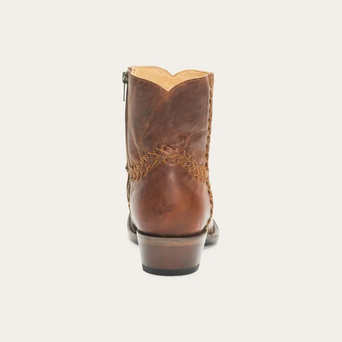 Stetson Shorties Women Pixie Boots Brown