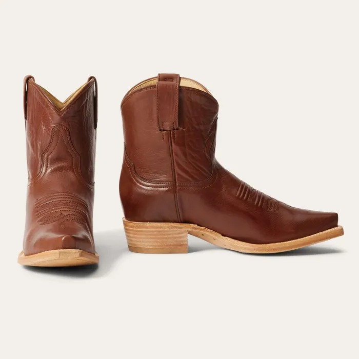 Stetson Shorties Women Riley Shorty Boots Brown