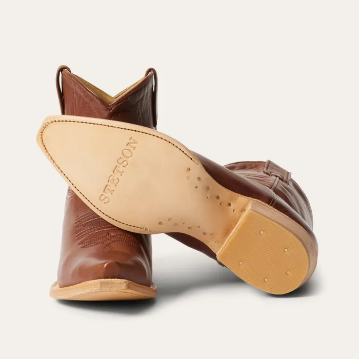 Stetson Shorties Women Riley Shorty Boots Brown