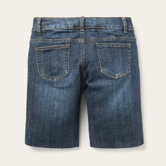 Stetson Skirts and Shorts Women Dark Wash Denim Shorts Blue