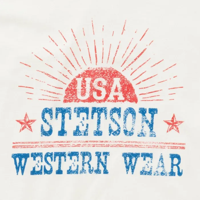 Stetson Tees Women Sunrise Graphic Tee White