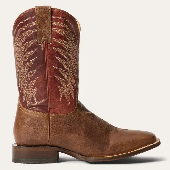Stetson Western Men Brody Boots Brown