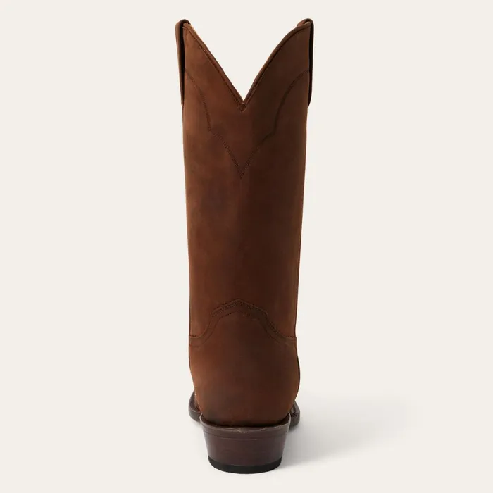 Stetson Western Men Crockett Boots Brown