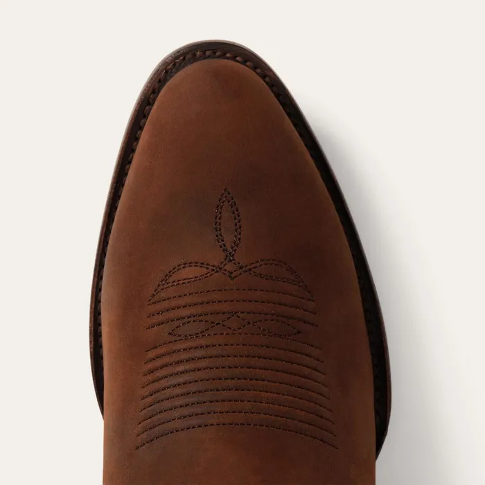 Stetson Western Men Crockett Boots Brown