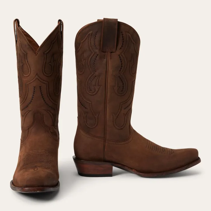 Stetson Western Men Paxton Boots Brown