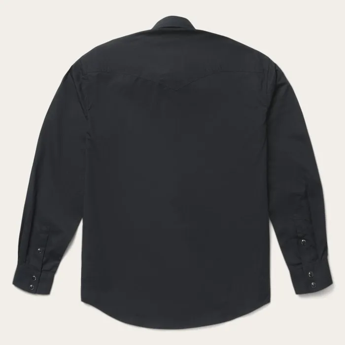 Stetson Western Shirts Men Classic Western Shirt In Black Black