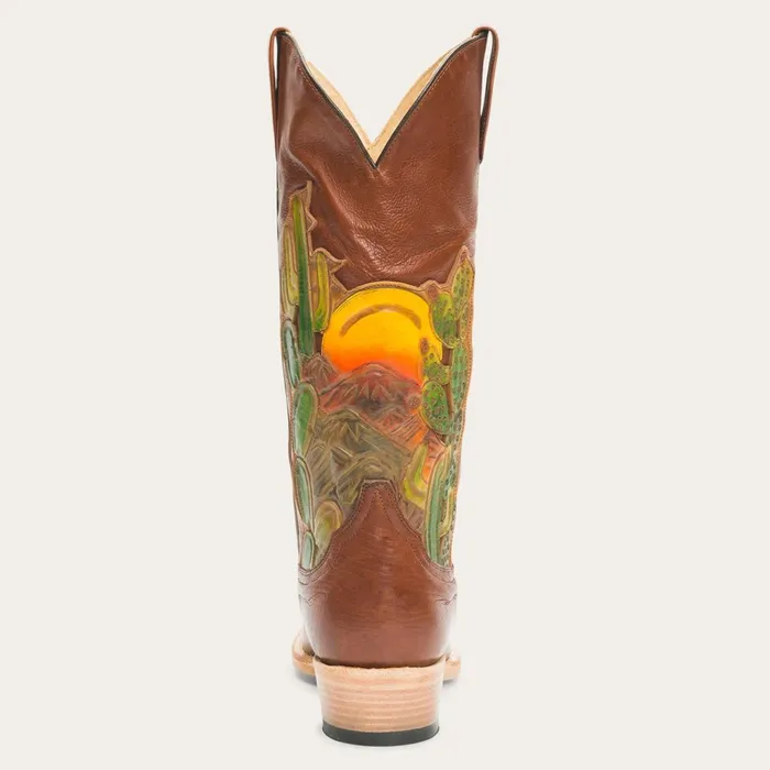 Stetson Western Women Goldie Boots Brown