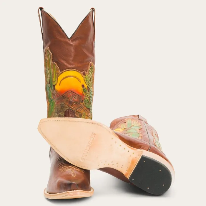 Stetson Western Women Goldie Boots Brown