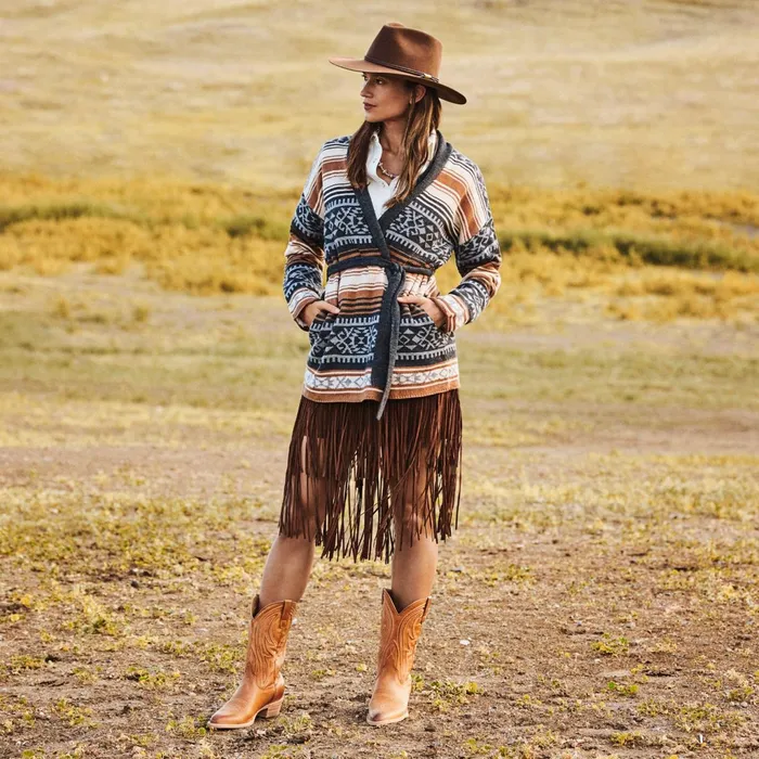Stetson Western Women Nora Boots Tan