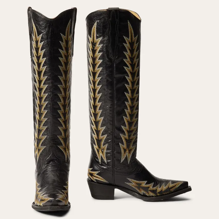 Stetson Western Women Sarah Boots Black