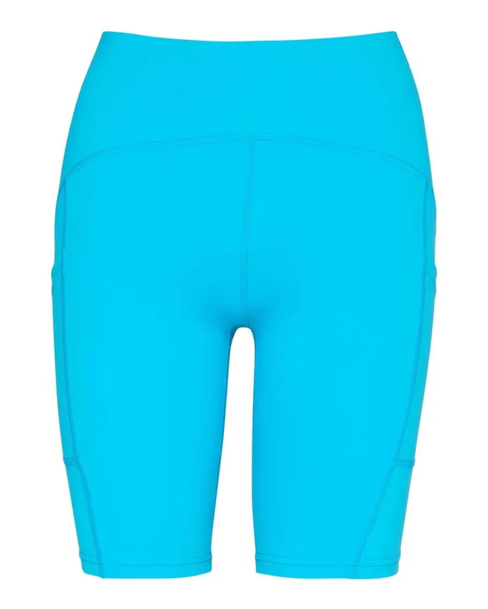 Steve Madden Active Bike Short Turquoise Womens Bottoms Steve Madden Active Bike Short Turquoise Womens Bottoms