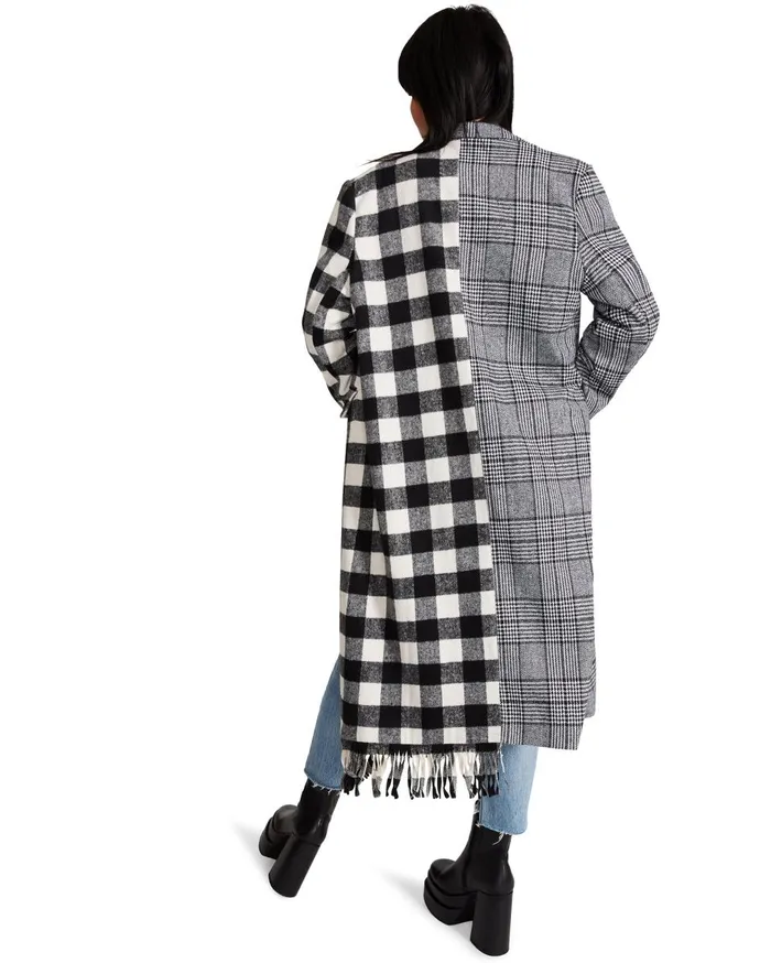 Steve Madden Asymmetrical Trench Coat Black Womens Jackets and Coats Steve Madden Asymmetrical Trench Coat Black Womens Jackets and Coats