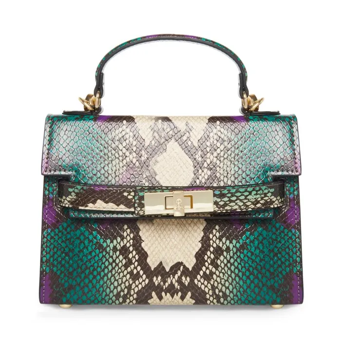 Steve Madden Bdignify Purple Snake Womens Crossbody Bags