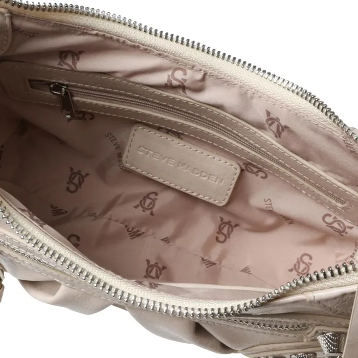Steve Madden Bglowing Bone Womens Shoulder Bags Steve Madden Bglowing Bone Womens Shoulder Bags
