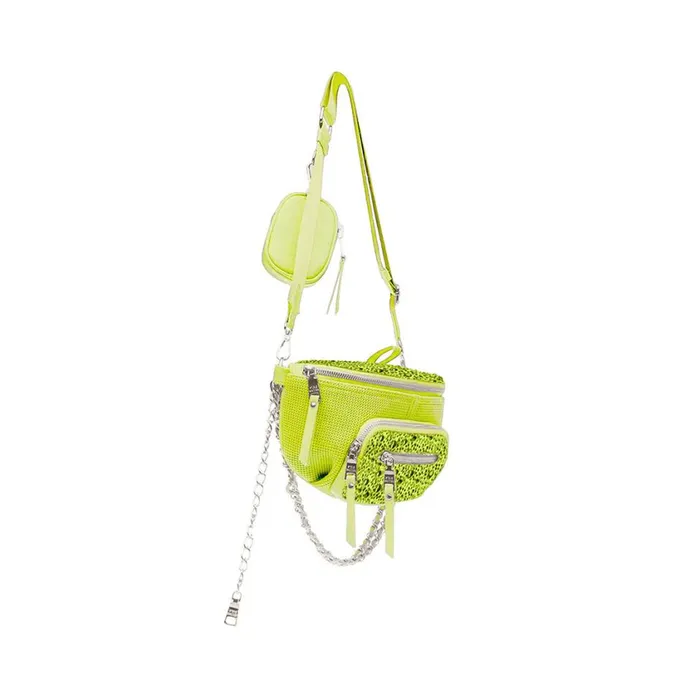 Steve Madden Bmaxima Lime Womens Shoulder Bags Steve Madden Bmaxima Lime Womens Shoulder Bags