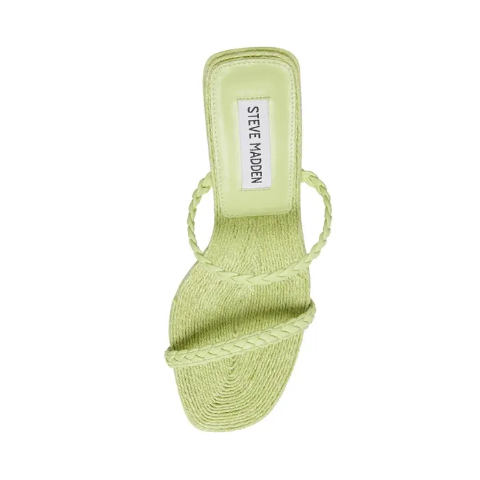 Steve Madden Bora Light Green Womens Mules Steve Madden Bora Light Green Womens Mules