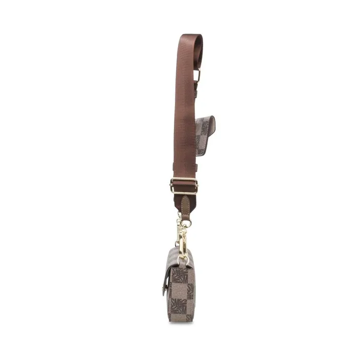 Steve Madden Bperks Brown Womens Shoulder Bags Steve Madden Bperks Brown Womens Shoulder Bags