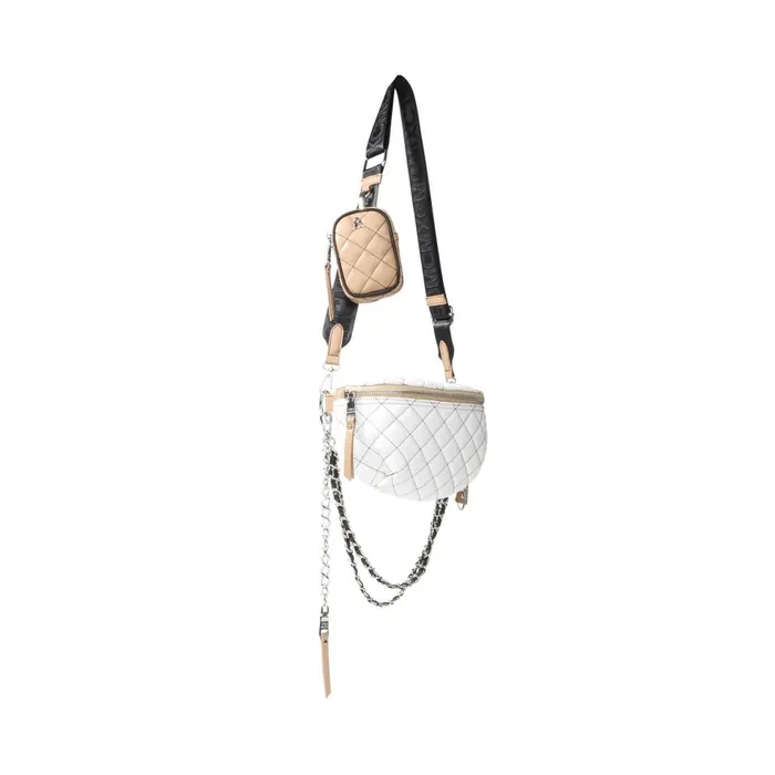 Steve Madden Bpossess Blacktan Black Tan Womens Belt Bags and Backpacks Steve Madden Bpossess Blacktan Black Tan Womens Belt Bags and Backpacks