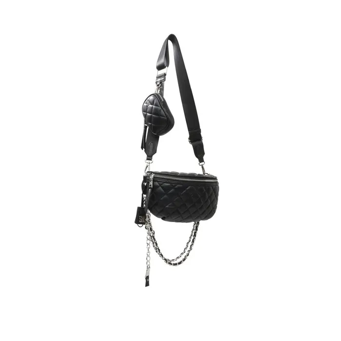 Steve Madden Bpossess Black Womens Belt Bags and Backpacks Steve Madden Bpossess Black Womens Belt Bags and Backpacks
