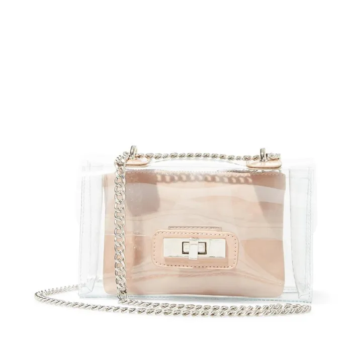 Steve Madden Bscene Clear Womens Crossbody Bags