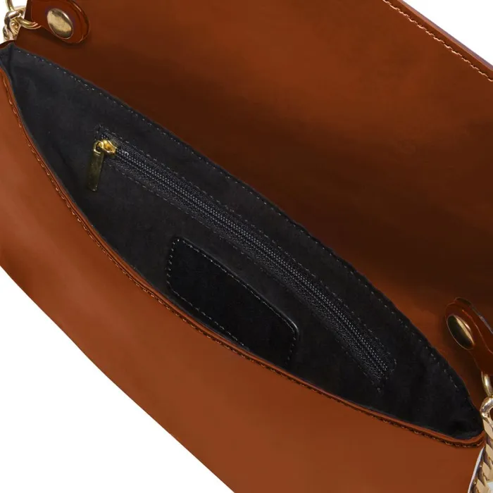Steve Madden Bsublime Cognac Patent Womens Shoulder Bags Steve Madden Bsublime Cognac Patent Womens Shoulder Bags