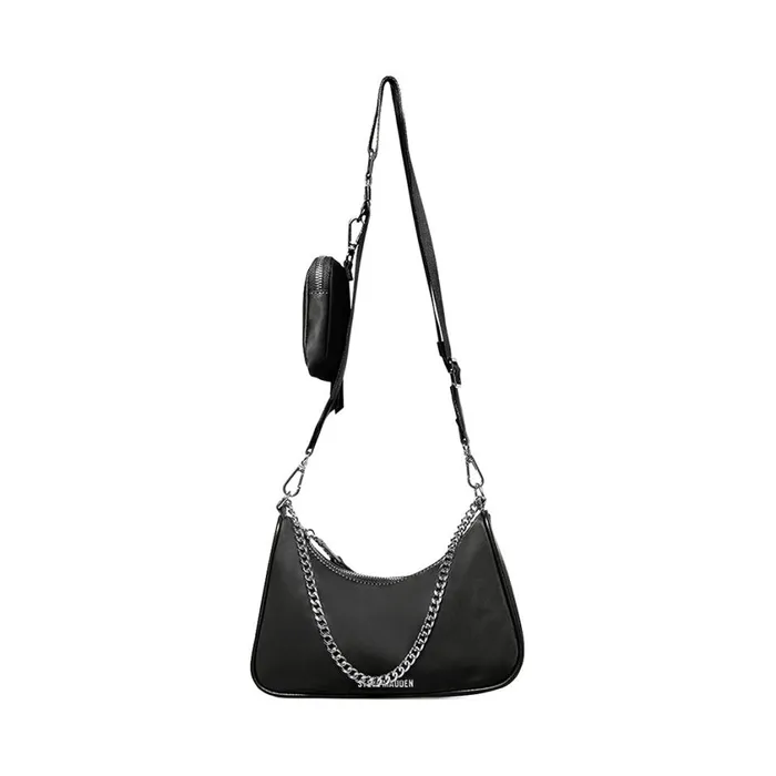 Steve Madden Bvital Black Womens Shoulder Bags Steve Madden Bvital Black Womens Shoulder Bags
