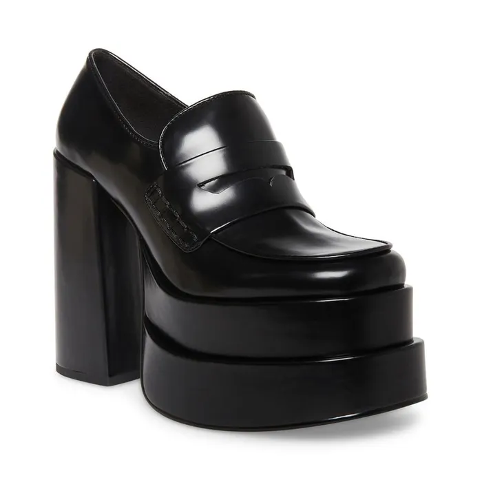 Steve Madden Catelyn Black Womens Loafers Steve Madden Catelyn Black Womens Loafers