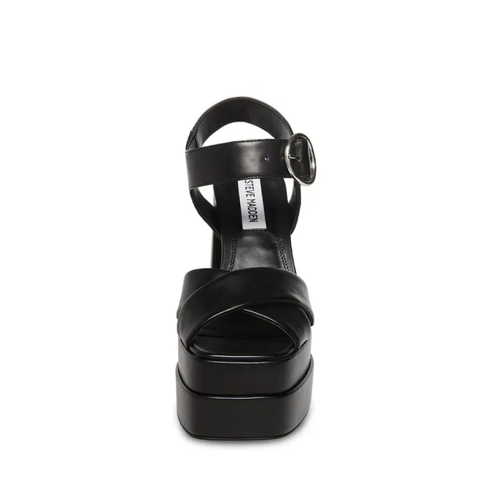 Steve Madden Charmed Black Womens Platforms Steve Madden Charmed Black Womens Platforms