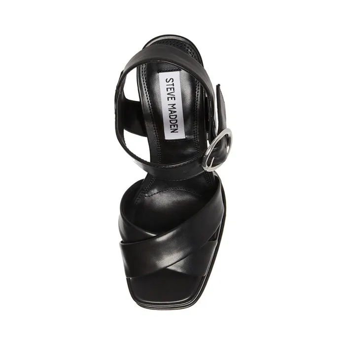 Steve Madden Charmed Black Womens Platforms Steve Madden Charmed Black Womens Platforms