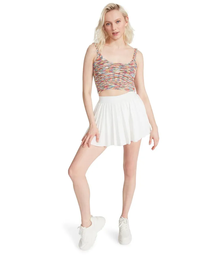 Steve Madden Cozy Knit Tank Red Womens Tops Steve Madden Cozy Knit Tank Red Womens Tops