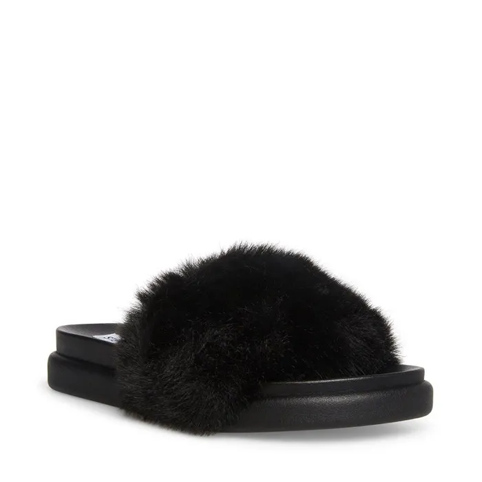 Steve Madden Delphina Black Womens Slippers Steve Madden Delphina Black Womens Slippers