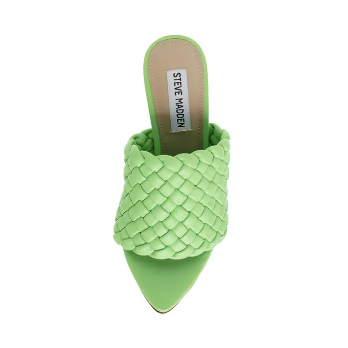 Steve Madden Fateful Light Green Womens Mules Steve Madden Fateful Light Green Womens Mules