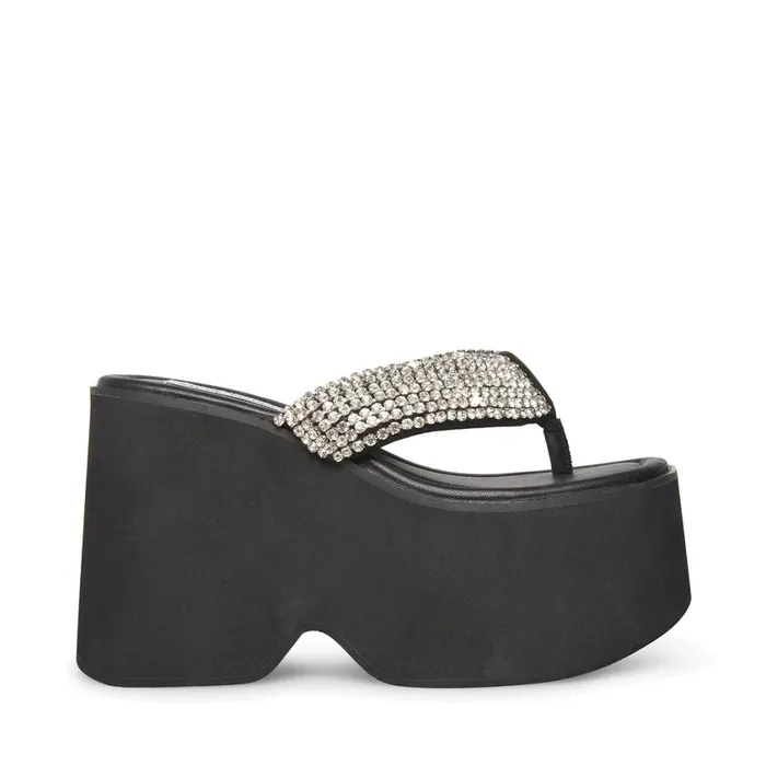 Steve Madden Gwen R Black Multi Womens Platforms Steve Madden Gwen R Black Multi Womens Platforms
