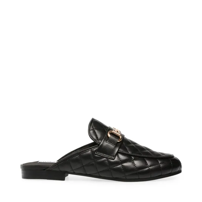 Steve Madden Kaitlyn Black Womens Flats