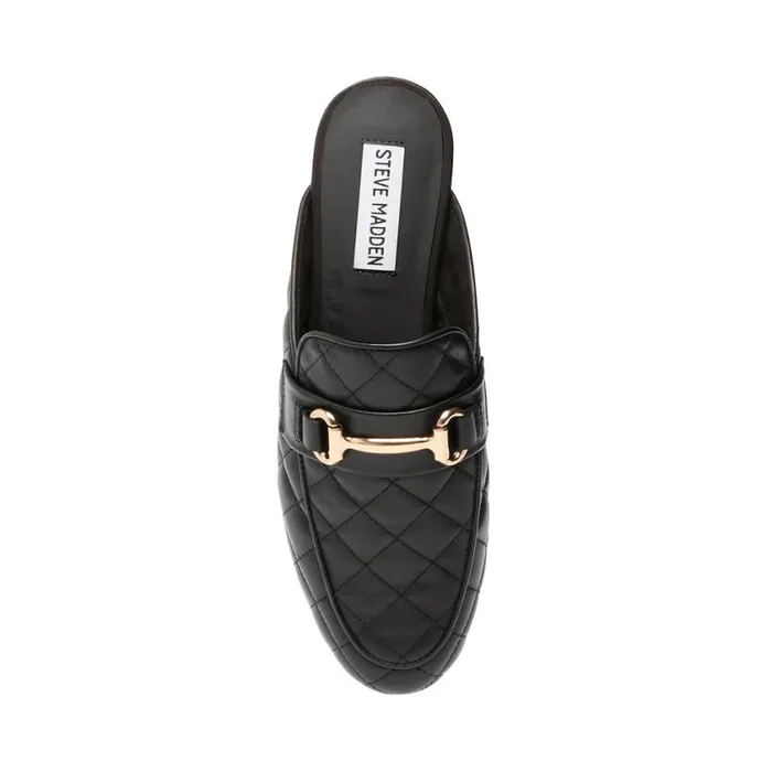 Steve Madden Kaitlyn Black Womens Flats