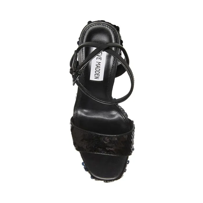 Steve Madden Lessa S Black Womens Platforms Steve Madden Lessa S Black Womens Platforms