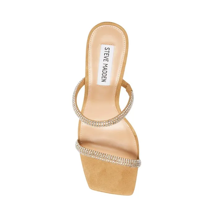 Steve Madden Lilah R Rhinestones Womens Heels