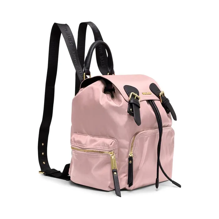 Steve Madden Nylon Backpack Blush Womens Belt Bags and Backpacks Steve Madden Nylon Backpack Blush Womens Belt Bags and Backpacks