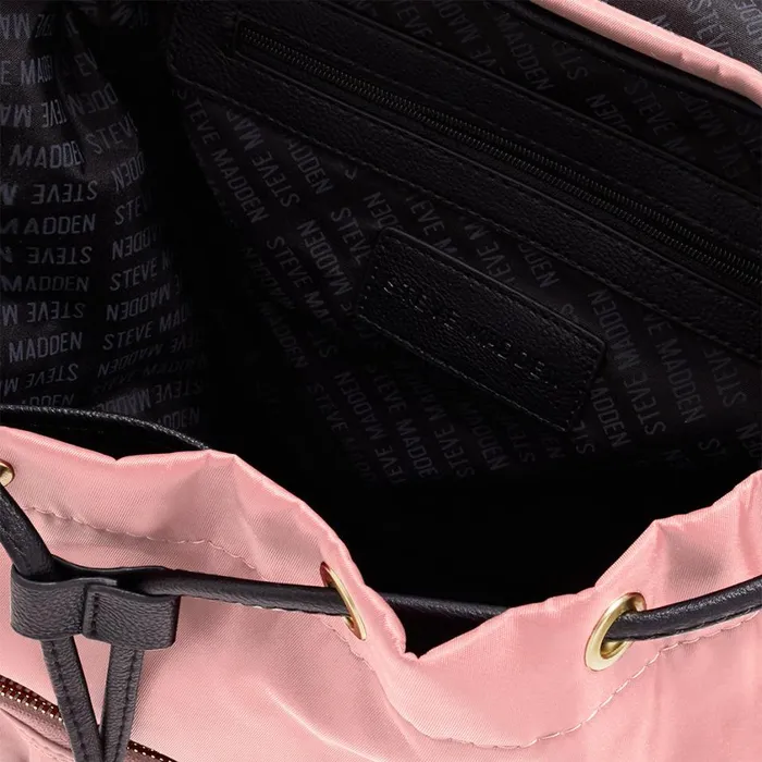 Steve Madden Nylon Backpack Blush Womens Belt Bags and Backpacks Steve Madden Nylon Backpack Blush Womens Belt Bags and Backpacks