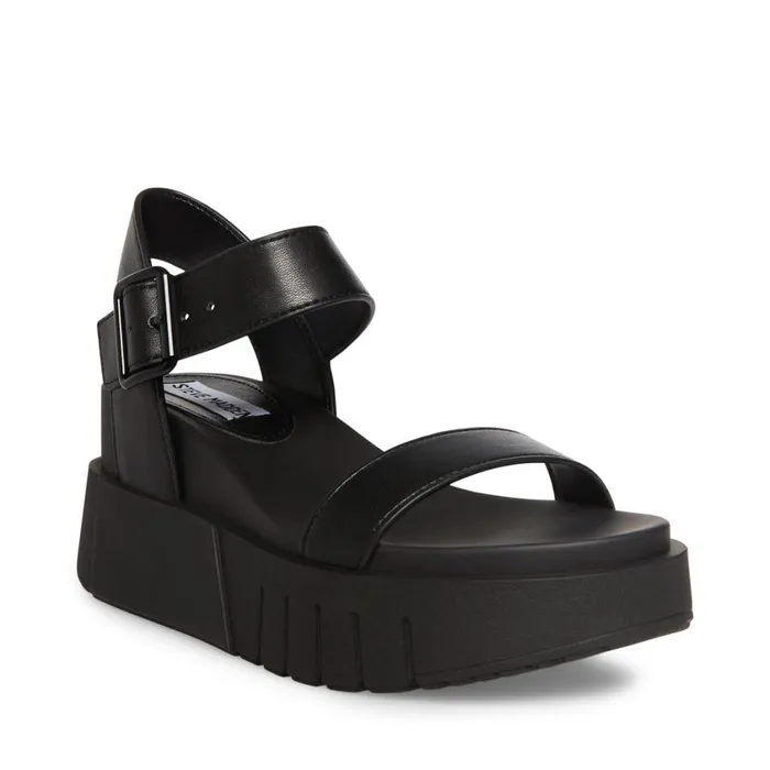 Steve Madden Pastry Black Womens Sandals Steve Madden Pastry Black Womens Sandals