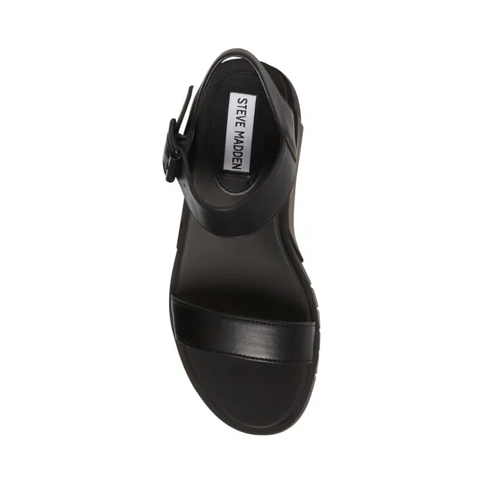Steve Madden Pastry Black Womens Sandals Steve Madden Pastry Black Womens Sandals