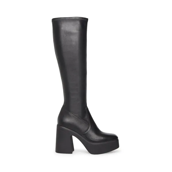 Steve Madden Phoenix Black Womens Boots