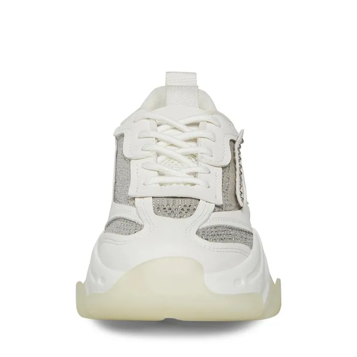 Steve Madden Possession R White Womens Sneakers Steve Madden Possession R White Womens Sneakers