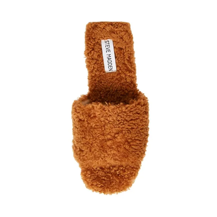 Steve Madden Retreat Brown Womens Slippers