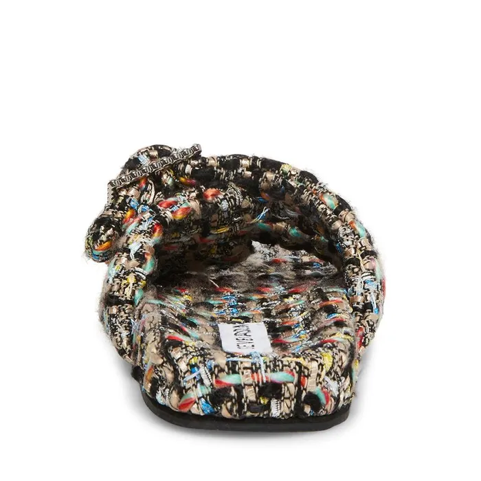 Steve Madden Sandstorm Black Multi Womens Slippers Steve Madden Sandstorm Black Multi Womens Slippers